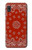 S3355 赤バンダナパターン Bandana Red Pattern Samsung Galaxy A10e バックケース、フリップケース・カバー