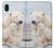 S3373 シロクマ抱擁家族 Polar Bear Hug Family Samsung Galaxy A10e バックケース、フリップケース・カバー