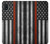 S3472 消防士細い赤線旗 Firefighter Thin Red Line Flag Samsung Galaxy A10e バックケース、フリップケース・カバー