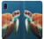 S3497 ウミガメ Green Sea Turtle Samsung Galaxy A10e バックケース、フリップケース・カバー