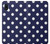 S3533 ブルーの水玉 Blue Polka Dot Samsung Galaxy A10e バックケース、フリップケース・カバー