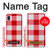 S3535 レッドギンガム Red Gingham Samsung Galaxy A10e バックケース、フリップケース・カバー