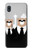 S3557 黒いスーツのクマ Bear in Black Suit Samsung Galaxy A10e バックケース、フリップケース・カバー