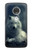 S1516 ホワイトウルフ White Wolf Motorola Moto G7, Moto G7 Plus バックケース、フリップケース・カバー
