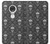 S2371 スカルヴィンテージモノクロのパターン Skull Vintage Monochrome Pattern Motorola Moto G7, Moto G7 Plus バックケース、フリップケース・カバー