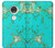 S2377 ターコイズの宝石用原石のグラフィックプリント Turquoise Gemstone Texture Graphic Printed Motorola Moto G7, Moto G7 Plus バックケース、フリップケース・カバー