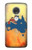 S2494 オーストラリア国旗地図ロックテクスチャ Australia Flag Map Rock Texture Motorola Moto G7, Moto G7 Plus バックケース、フリップケース・カバー