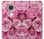 S2943 ピンクローズ Pink Rose Motorola Moto G7, Moto G7 Plus バックケース、フリップケース・カバー
