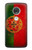 S2973 ポルトガルサッカー Portugal Football Soccer Flag Motorola Moto G7, Moto G7 Plus バックケース、フリップケース・カバー