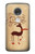 S3081 トナカイ Wooden Raindeer Graphic Printed Motorola Moto G7, Moto G7 Plus バックケース、フリップケース・カバー