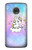 S3256 かわいいユニコーンの漫画 Cute Unicorn Cartoon Motorola Moto G7, Moto G7 Plus バックケース、フリップケース・カバー