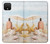 S1425 浜ときれいな貝殻 Seashells on The Beach Google Pixel 4 バックケース、フリップケース・カバー