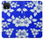 S2244 ハワイのハイビスカス青柄 Hawaiian Hibiscus Blue Pattern Google Pixel 4 バックケース、フリップケース・カバー
