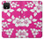 S2246 ハワイのハイビスカスピンク柄 Hawaiian Hibiscus Pink Pattern Google Pixel 4 バックケース、フリップケース・カバー