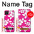 S2246 ハワイのハイビスカスピンク柄 Hawaiian Hibiscus Pink Pattern Google Pixel 4 バックケース、フリップケース・カバー