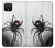 S2386 クロゴケグモ Black Widow Spider Google Pixel 4 バックケース、フリップケース・カバー