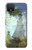 S2415 クロード・モネ パラソルを持つ女性 Claude Monet Woman with a Parasol Google Pixel 4 バックケース、フリップケース・カバー