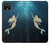 S3250 マーメイド Mermaid Undersea Google Pixel 4 バックケース、フリップケース・カバー