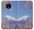 S1060 富士山 桜 Mount Fuji Sakura Cherry Blossom OnePlus 7T バックケース、フリップケース・カバー