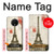 S2108 エッフェル塔パリポストカード Eiffel Tower Paris Postcard OnePlus 7T バックケース、フリップケース・カバー