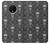 S2371 スカルヴィンテージモノクロのパターン Skull Vintage Monochrome Pattern OnePlus 7T バックケース、フリップケース・カバー