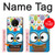 S2521 可愛いオタクフクロウ漫画 Cute Nerd Owl Cartoon OnePlus 7T バックケース、フリップケース・カバー