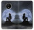 S2668 マーメイドシルエット月の夜 Mermaid Silhouette Moon Night OnePlus 7T バックケース、フリップケース・カバー