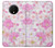 S3036 ピンクフラワーフローラ Pink Sweet Flower Flora OnePlus 7T バックケース、フリップケース・カバー