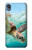 S1377 ウミガメ Ocean Sea Turtle Motorola Moto E6, Moto E (6th Gen) バックケース、フリップケース・カバー