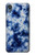 S3439 インディゴタイダイ Fabric Indigo Tie Dye Motorola Moto E6, Moto E (6th Gen) バックケース、フリップケース・カバー