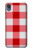 S3535 レッドギンガム Red Gingham Motorola Moto E6, Moto E (6th Gen) バックケース、フリップケース・カバー