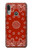 S3355 赤バンダナパターン Bandana Red Pattern Motorola Moto E6 Plus, Moto E6s バックケース、フリップケース・カバー