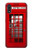 S0058 ロンドン〔イギリス〕の赤い電話ボックス Classic British Red Telephone Box Samsung Galaxy A01 バックケース、フリップケース・カバー