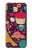S2353 パリ漫画ヴィンテージのパターン Paris Cartoon Vintage Pattern Samsung Galaxy A51 バックケース、フリップケース・カバー