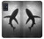 S2367 サメモノクロ Shark Monochrome Samsung Galaxy A51 バックケース、フリップケース・カバー