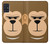 S2721 可愛い気難しい猿の漫画 Cute Grumpy Monkey Cartoon Samsung Galaxy A51 バックケース、フリップケース・カバー