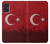 S2991 七面鳥サッカー Turkey Football Soccer Flag Samsung Galaxy A51 バックケース、フリップケース・カバー
