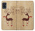 S3081 トナカイ Wooden Raindeer Graphic Printed Samsung Galaxy A51 バックケース、フリップケース・カバー