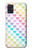 S3499 カラフルなハート柄 Colorful Heart Pattern Samsung Galaxy A51 バックケース、フリップケース・カバー