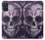 S3582 紫の頭蓋骨 Purple Sugar Skull Samsung Galaxy A51 バックケース、フリップケース・カバー