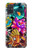 S1630 魚日本タトゥー Fish Japanese Oriental Tattoo Samsung Galaxy A71 バックケース、フリップケース・カバー