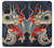 S2073 日本ドラゴン Japan Dragon Art Samsung Galaxy A71 バックケース、フリップケース・カバー