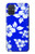 S2244 ハワイのハイビスカス青柄 Hawaiian Hibiscus Blue Pattern Samsung Galaxy A71 バックケース、フリップケース・カバー