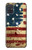 S2349 古いアメリカの国旗 Old American Flag Samsung Galaxy A71 バックケース、フリップケース・カバー