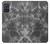 S2526 ブラックマーブルグラフィックプリント Black Marble Graphic Printed Samsung Galaxy A71 バックケース、フリップケース・カバー