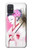 S2579 着物 Japanese Traditional Geisha Kimono Samsung Galaxy A71 バックケース、フリップケース・カバー