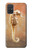 S2674 タツノオトシゴスケルトン化石 Seahorse Skeleton Fossil Samsung Galaxy A71 バックケース、フリップケース・カバー