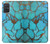 S2685 アクアターコイズ宝石グラフィックプリント Aqua Turquoise Gemstone Graphic Printed Samsung Galaxy A71 バックケース、フリップケース・カバー