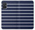 S2767 ネイビーホワイトストライプ Navy White Striped Samsung Galaxy A71 バックケース、フリップケース・カバー