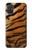 S2962 虎のストライプグラフィックプリント Tiger Stripes Graphic Printed Samsung Galaxy A71 バックケース、フリップケース・カバー